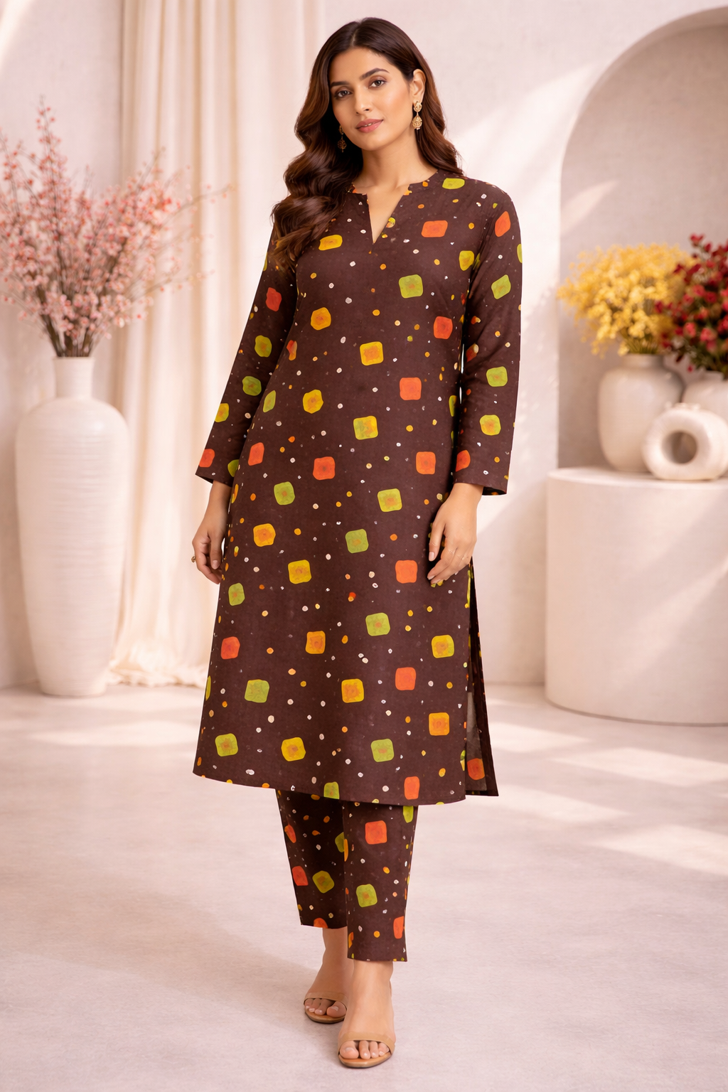STITCHED 2 PC SUIT