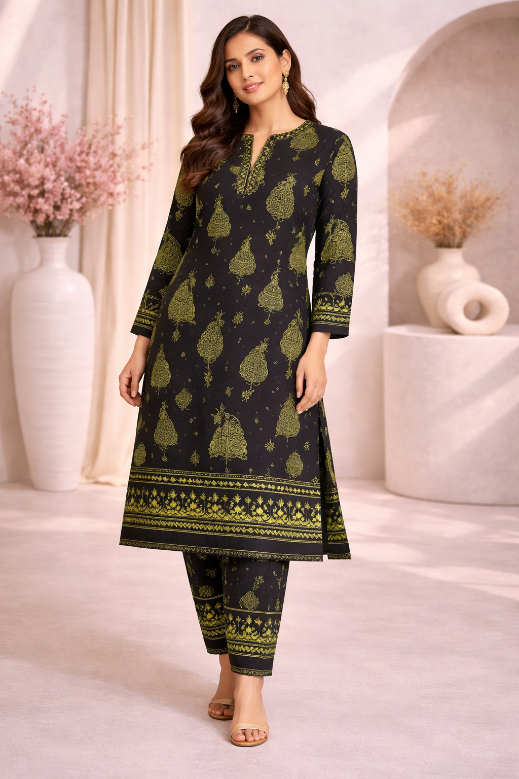 STITCHED 2 PC SUIT